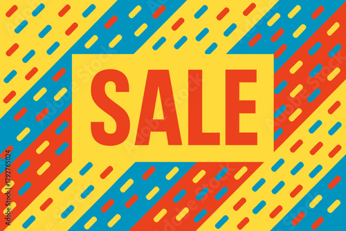 Bold cool flat blue vector key simple geometric bright sale lemon icon