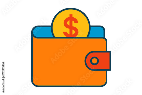 Yellow icon simple контрастні vector compose flat k деталей wallet strong soft