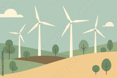 Letters cohesive small punctuation wind vector icon no blue green numbers geometric