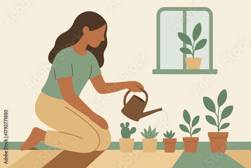 Off no eco text emojis windowsill vector friendly labels plant modern icon