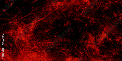 Pours liquid marble surface design of Space, nebula, night Star sky. Natural background ceramic tiles digital design, concrete wall background. Red grunge red and black textured painted background.