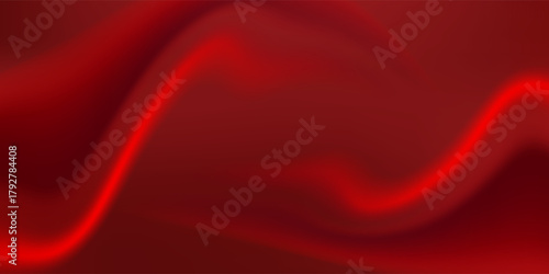 Abstract red gradient background, light and shadow on the backdrop with dimensions, hot tone wall modern red best seller