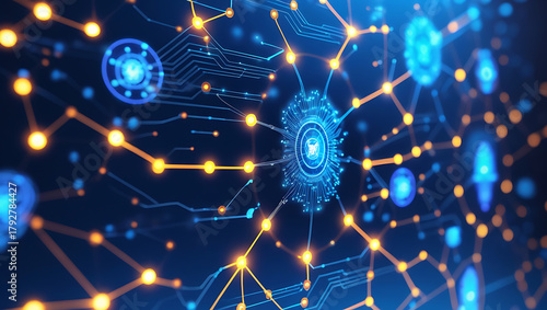 Multifactor Authentication Security Visualization Highlighting Secure Identity Verification, Encrypted Access Control, and Multi-Layer Protection for Modern Digital Platforms