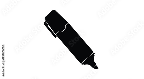 Abstract geometric shapes and lines in a dynamic composition with a distinctive silhouette