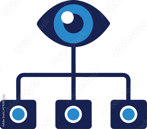 oversee vector icon illustration