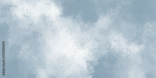 cloudy sky with color and white clouds filling the frame in an artistic watercolor painting style clouds background.