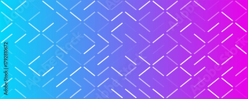 Abstract maze geometric background. Hand drawn seamless pattern with bold square lines.