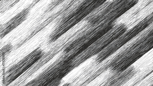 abstract black and white diagonal hatch scratch texture background with a dynamic motion blur and gritty ink effect.