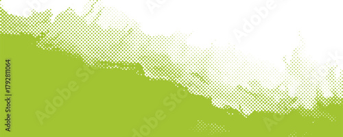 Green dots ecological background vector Illustration