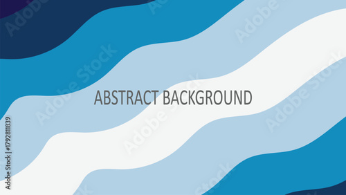 Abstract background with organic flowing wavy stripes in a harmonious blend of earthy, warm tones including deep blue, brown, beige, and yellow.