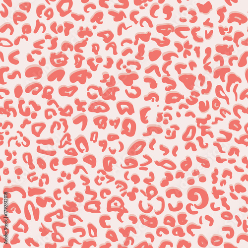 3 colors Vector art, Elegant Simple Basic Animal Skin, Leopard Seamless Patten, All over print, fabric textile, seamless patten, suitable for print, ready to print, perfectly seamless high quality.