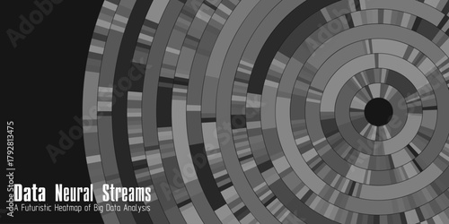 Round DNA Big Data Sequence Graph. Gen Sequence test sample circular background. Medical technology and genetic science chart. Biotechnology chart