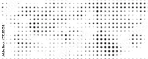 Halftone Dots Background. Grunge Distressed Overlay. Fade Abstract Pattern.