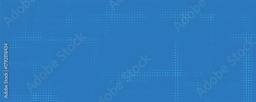 Blue comic pop-art halftone background vector eps 10
