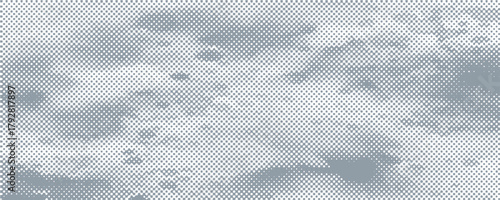 halftone on white background. Vector dots glitter or halftone glitter pattern texture