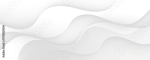 Abstract geometric white and gray color background. Vector, illustration.