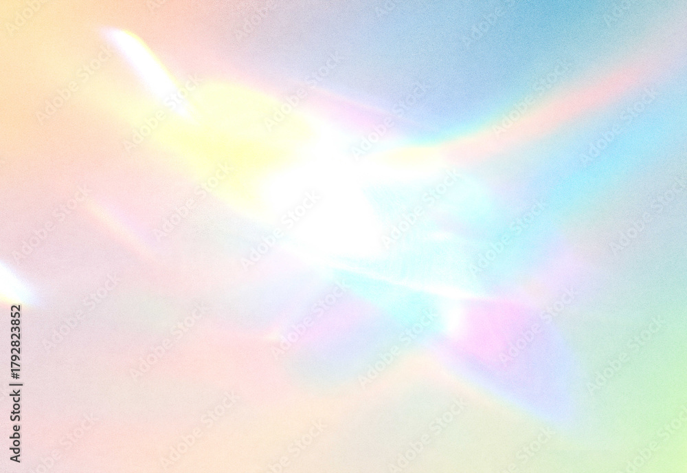 Fototapeta premium Dreamy abstract light and color gradient featuring soft pastel hues, ethereal glow, and gentle bokeh effects that evoke creativity, inspiration, and modern visual aesthetics