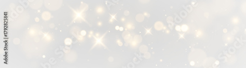 Glowing Christmas Bokeh Design