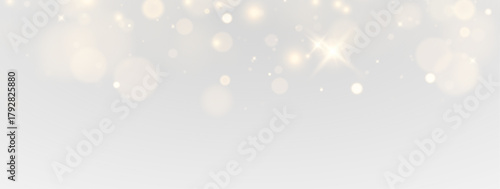 Glowing Christmas Bokeh Design