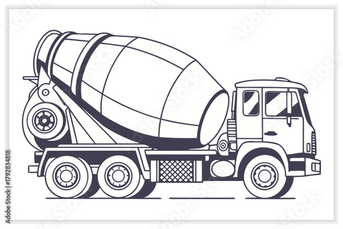 Building and Construction Industry Illustration Set Workers, Tools, and Architecture Vectors