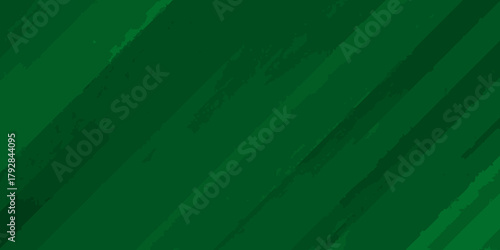 Abstract diagonal brush stroke background in varying shades of deep green with subtle texture