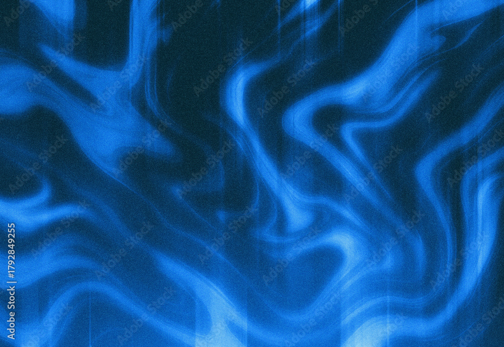 Fototapeta premium Abstract blue swirling texture with soft gradients and wispy trails, ideal as a background for graphic design, digital artwork, website banners, presentations, and branding ideas