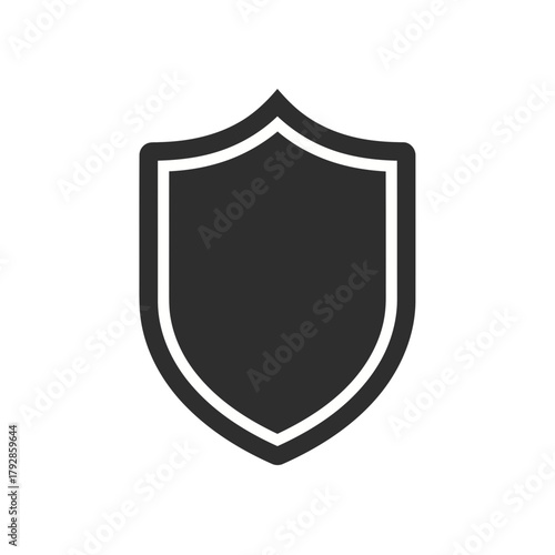 Free Download Black shield icon - GFXLoad