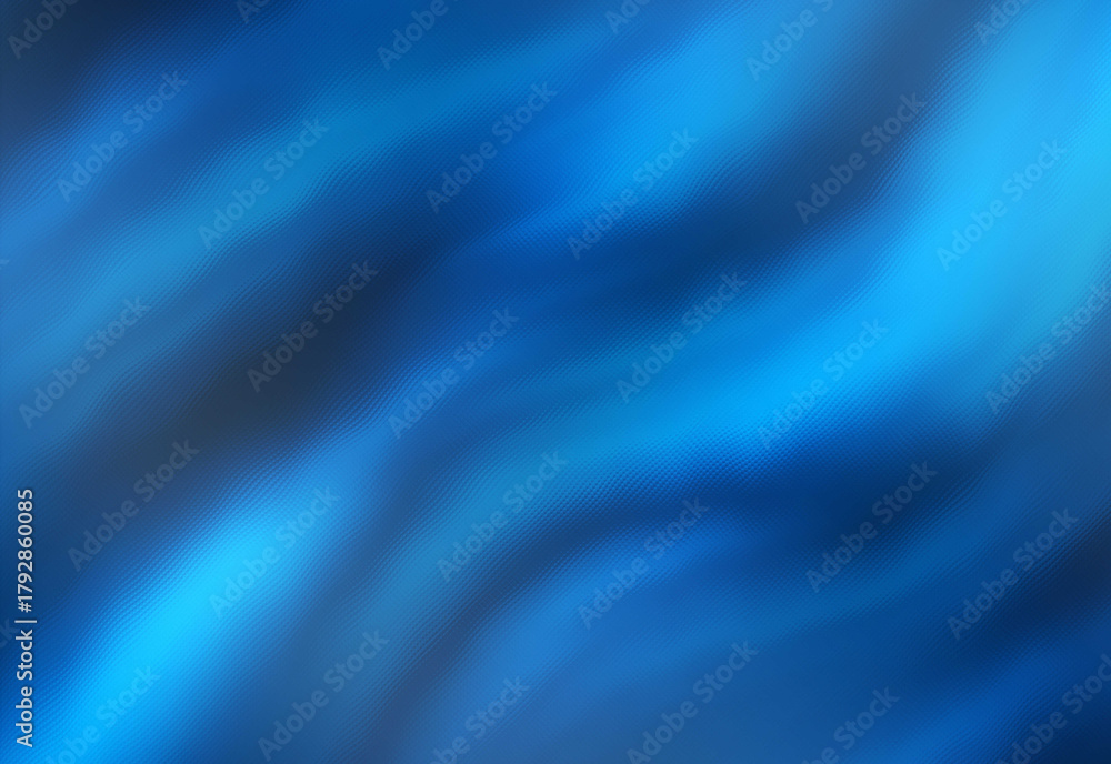 Fototapeta premium Abstract blue flowing fabric texture with smooth gradients and rippling waves ideal as background for technology, business presentations, branding, and digital design projects