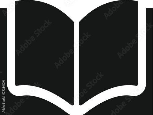 book icon set. Education, Reading, and Knowledge symbols. Library and E-reader sign. Storytelling, Research, and Content Management Symbol Collection