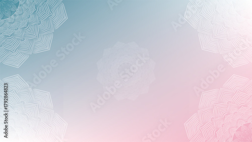 Mandala Background - Gradient round mandala .Hand Made design by vishal Singh. Christmas Fest