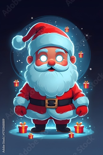 santa claus cartoon