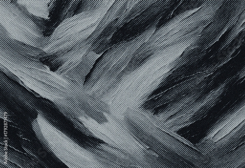 Close up of layered feather-like textures in grayscale, revealing intricate diagonal patterns, soft velvety surfaces, fine fibers, and abstract organic geometry for design use