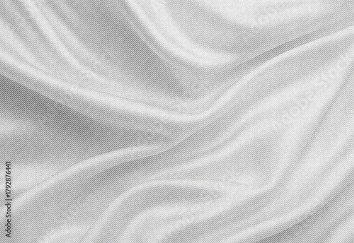 Wallpaper Mural Close up of soft gray fabric with flowing folds and smooth woven texture, creating a versatile background for design, textile presentations, product photography, and layouts Torontodigital.ca