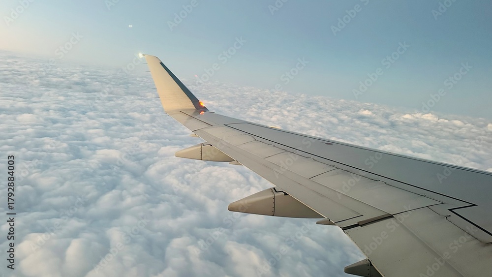 Obraz premium Aerial View of the clouds