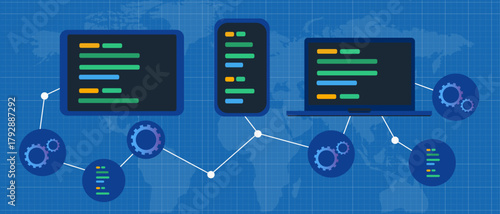 Cross-Platform Software Development: Multi-Device Application Concept