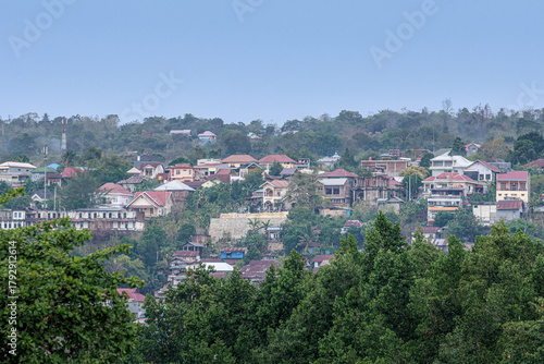 aerial view of the city