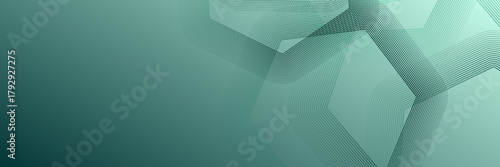 Futuristic geometric pattern with turquoise gradients and soft contours. The elegant digital background radiates smooth flow and balance, ideal for technology and innovation themes.
