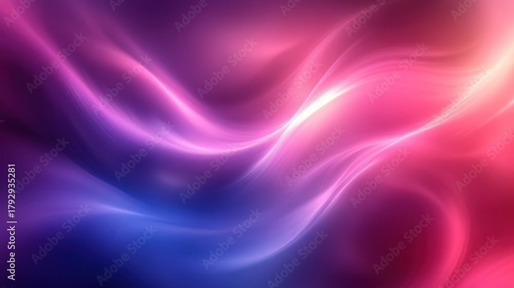 Obraz premium Abstract flowing vibrant colors