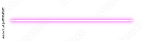 Purple Neon Glowing Line on Dark Background – Futuristic Light Effect