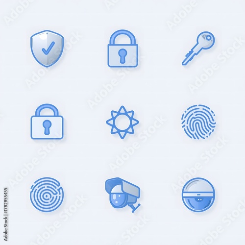 Security and Protection Icons