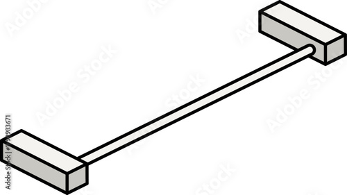 수건걸이 욕실 화장실