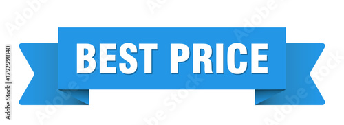 best price ribbon isolated on transparent background. best price ribbon