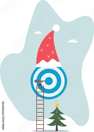 Success ladder, aspiration to achieve target, business goal or work purpose, aim for perfection .about a man and his life.