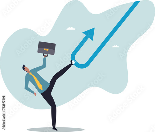 Change, transform or transition, turn into opposite direction form down to up, solution for problem or business improvement.about a man and his life.