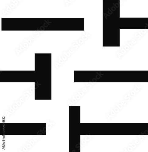 black and white font letter