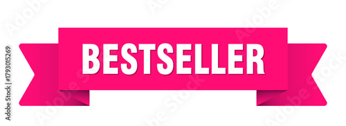 bestseller ribbon isolated on transparent background. bestseller ribbon