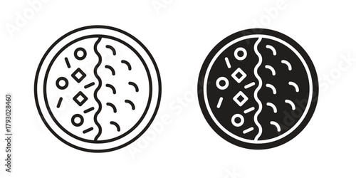 Kare raisu icon in simple modern vector format. EPS icon pack