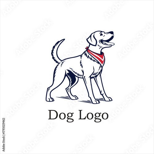 Make a Modern Dog Image Vector
