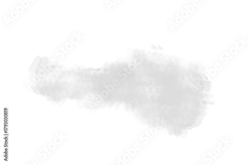 Фотография A soft  brush stroke on a white background