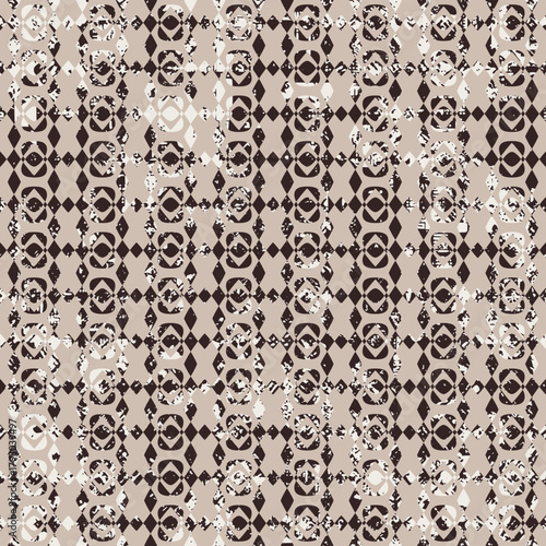 Seamless ethnic pattern, ethnic geometric ornate, vector design